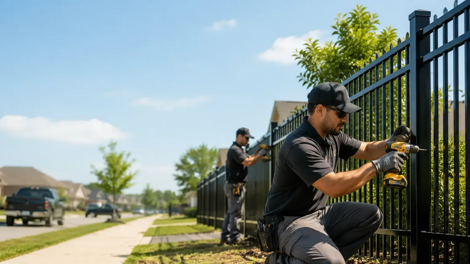 Metal Fence Installation in Concord, AR